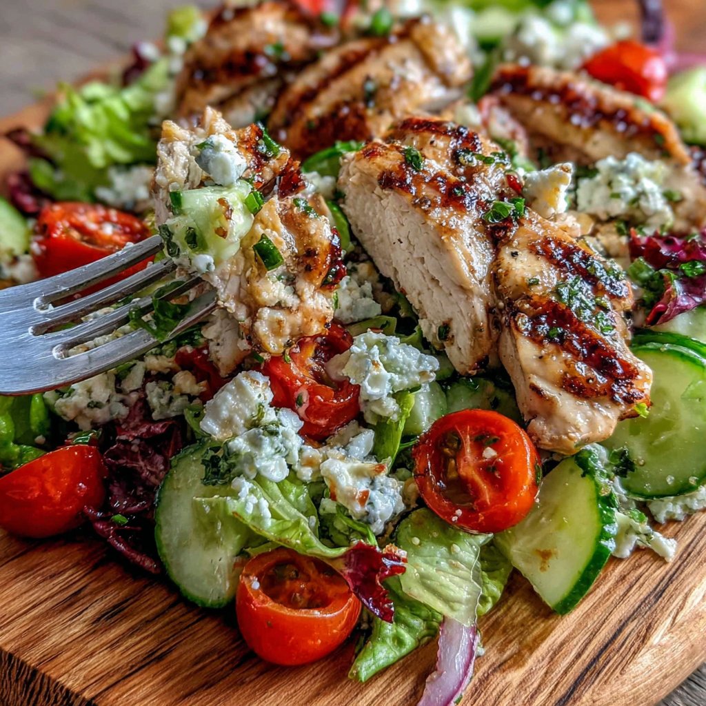 Spring Salad with Grilled Chicken