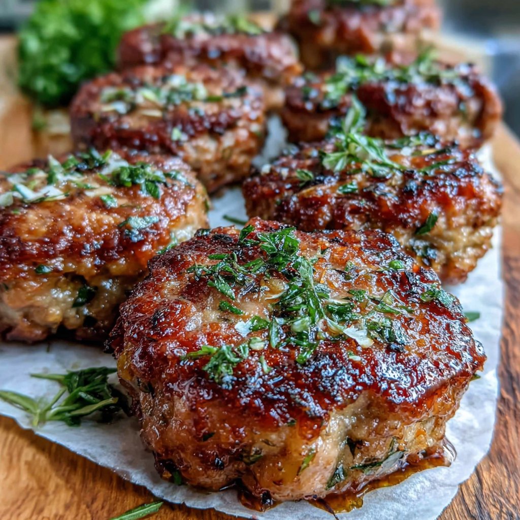 Saffron Garlic Hamburger Kebabs