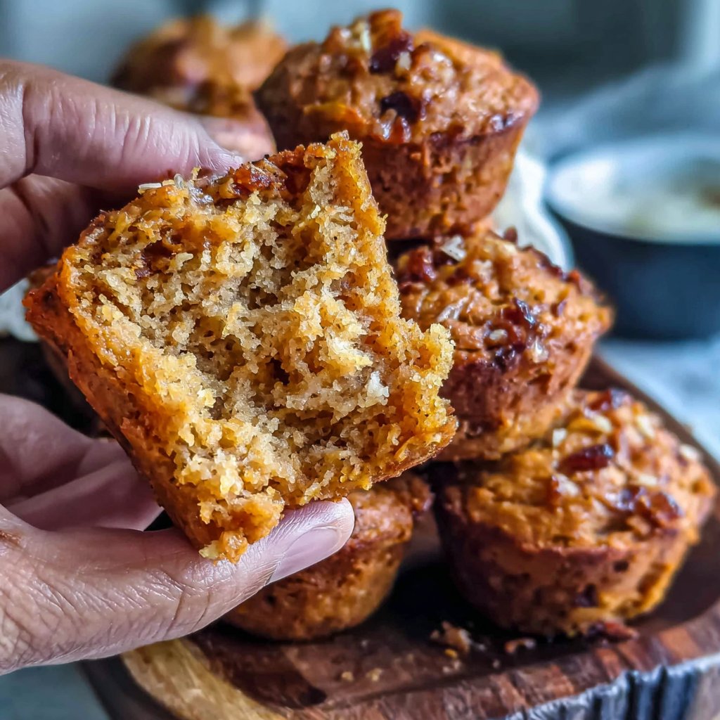 Pumpkin Protein Muffin Bites