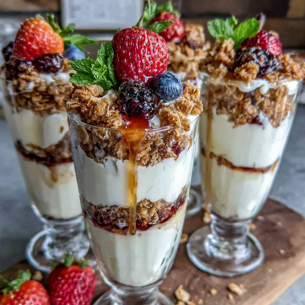 Greek Yogurt Parfait Bar