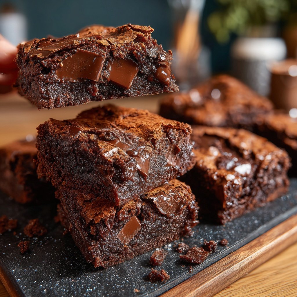 Dessert Chocolate Fudge Brownies