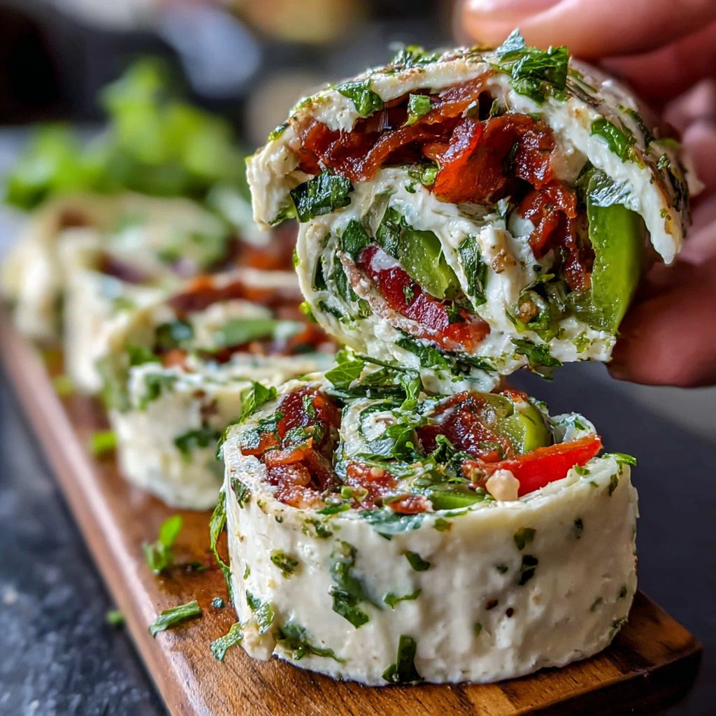 Fresh Herb Lunch Roll-Ups